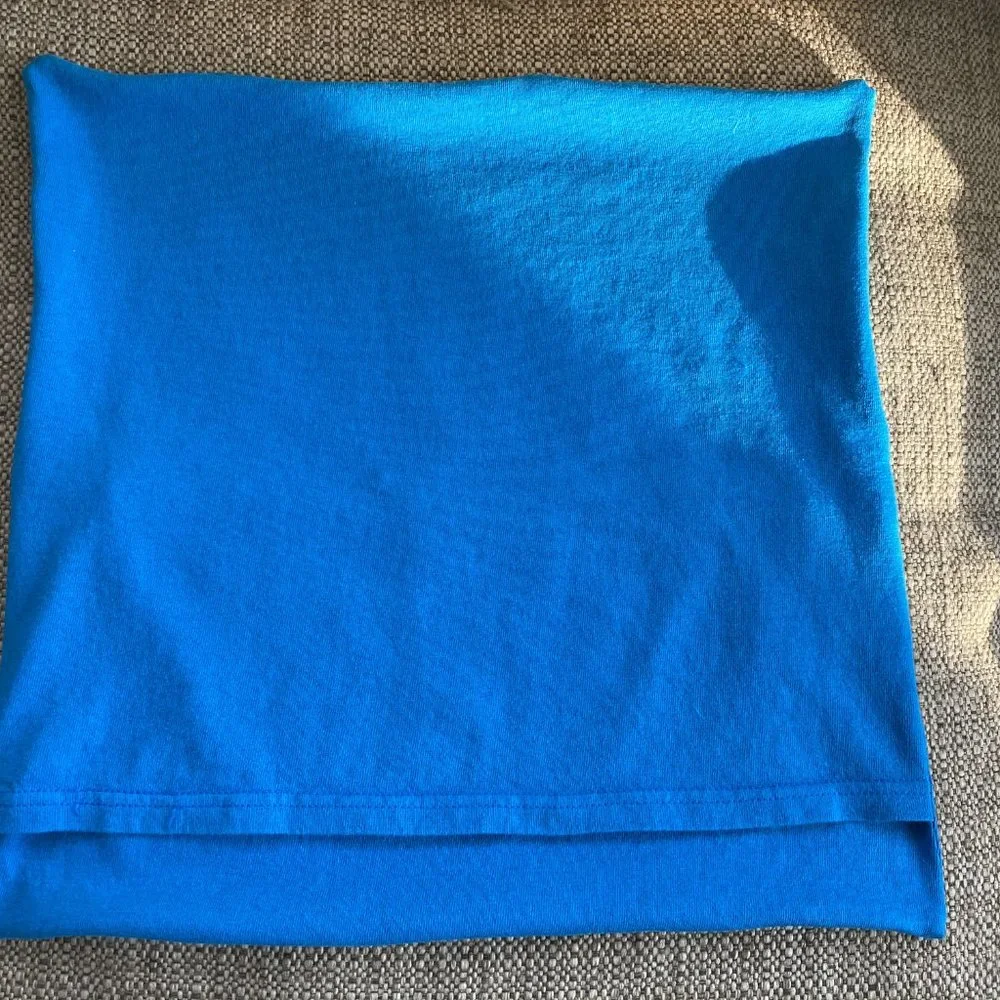 Carolina Panthers NFL Football upcycled T-shirt 16x16 throw pillow cover